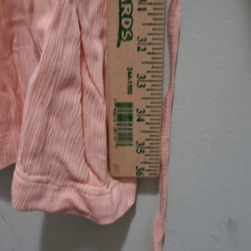 Honolua Surf Co Pink Viscose Button Front Shirt Dress XXL Pockets Peach Summer - Picture 5 of 7